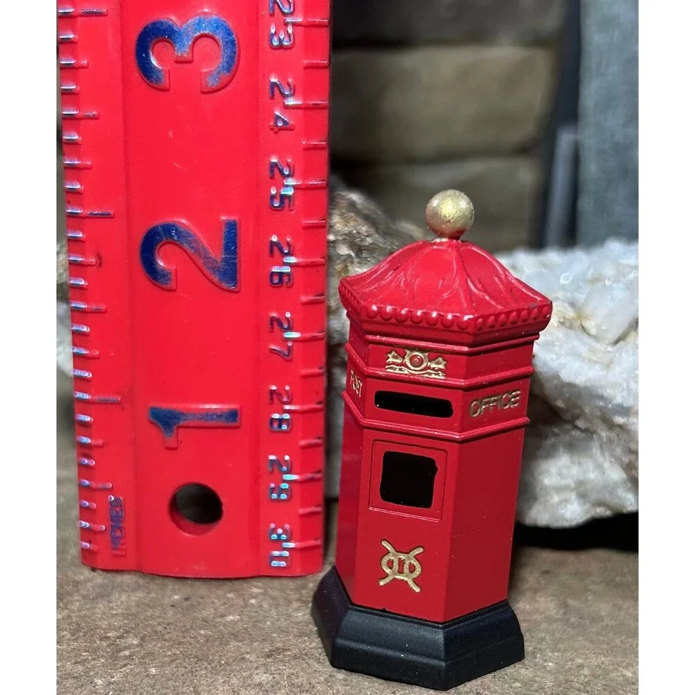 Dept 56 English Post Office Box #5805-0 box  metal accessory